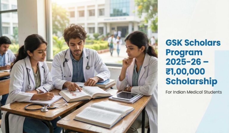 GSK Scholars Program 2025-26