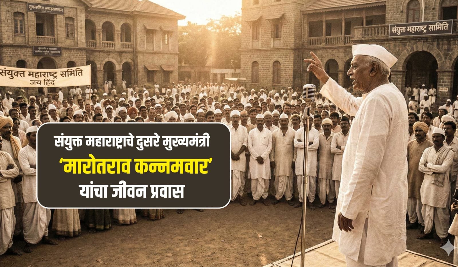 Marotrao Kannamwar Biography in Marathi