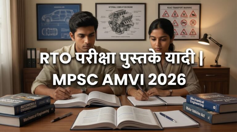 RTO Exam Books List in Marathi