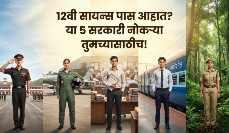 Government Jobs After 12th Science