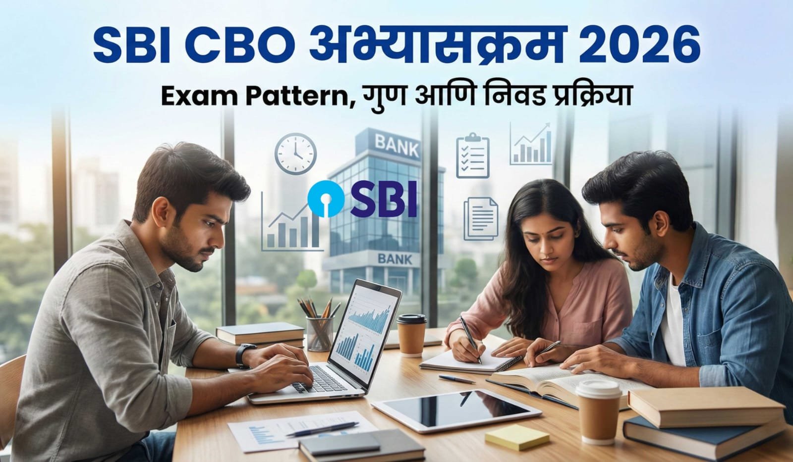 SBI CBO Syllabus PDF 2026 आणि Exam Pattern