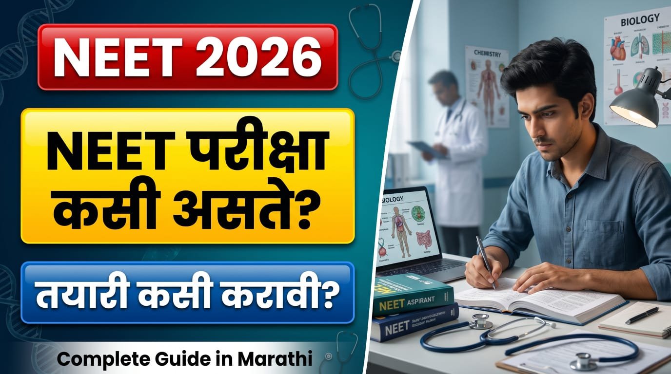 NEET exam preparation in Marathi