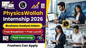 PhysicsWallah Internship 2026